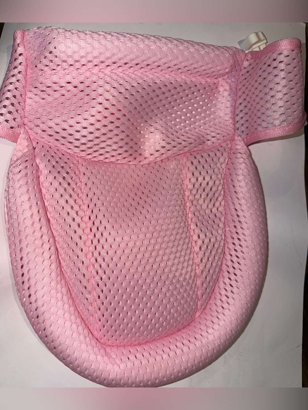 Baby Bath Seat Support Net Infant Bathing Seat Support Mat, Adjustable Comfor.